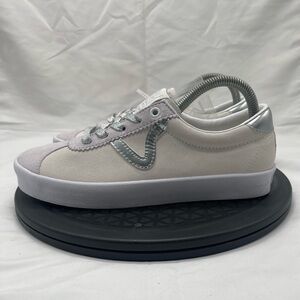 NEW Vans Sport Low Suede Women’s Shoes Sneakers Metallic Silver 8